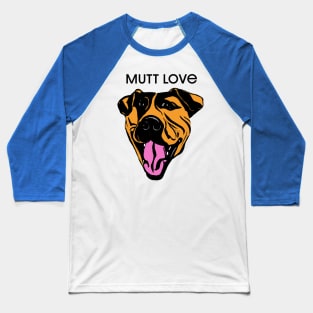 Mutt Love Baseball T-Shirt